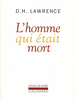 cover image of L'Homme qui était mort